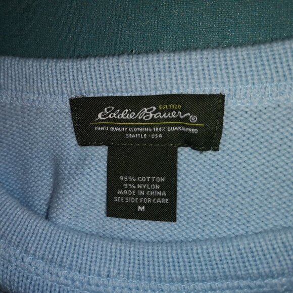 Eddie Bauer Ladies Long Sleeves Round Neck Sweater - Picture 3 of 8